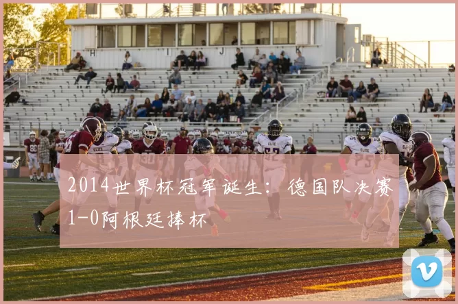 2014世界杯冠军诞生:德国队决赛1-0阿根廷捧杯