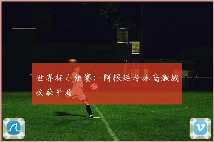 世界杯小组赛:阿根廷与冰岛激战收获平局