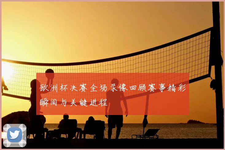 欧洲杯决赛全场录像回顾赛事精彩瞬间与关键进程